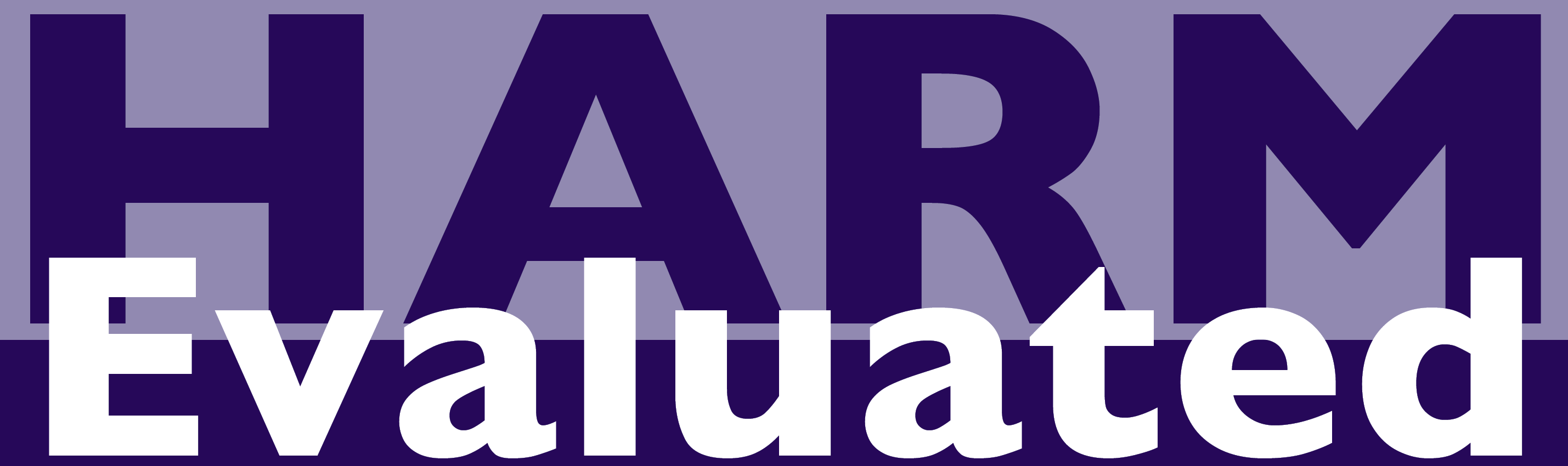 HARM Evaluated logo